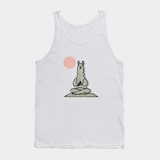 Llama Namaste Tank Top